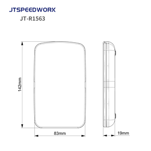 JT-R1563 hf rfid masaüstü okuyucu yazar çift USB masaüstü rfid hf 13.56Mhz tam ISO protokolü rfid okuyucu çin fabrika - Product Image 2