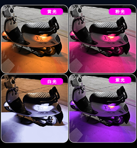 高視認性リモコンストロボライト8フラッシュモードUSB充電式防水ディール多機能LED - Product Image 6