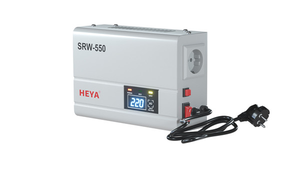 נוח קיר מייצב מתח 500va עבור הבית: 220v ac חד פאזי avr עם פלט 400 500w