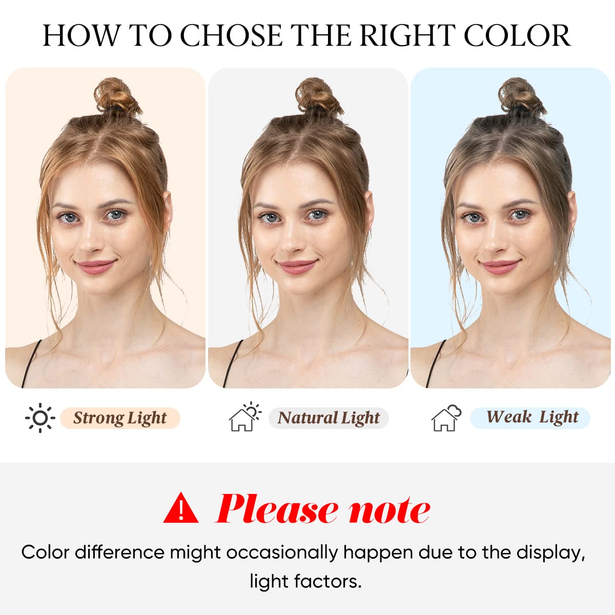 Curly & Brunette/Frêne Blonde