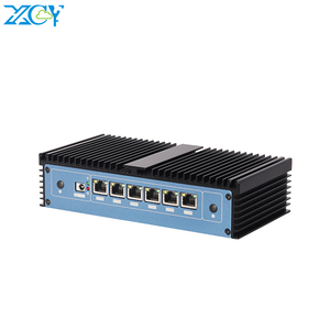 XCY Industrial Firewall Router Core I3 6100U 6 Gigabit Nic Mini Pc Pfsense with I211 Wifi 4G Optional OEM - Product Image 1