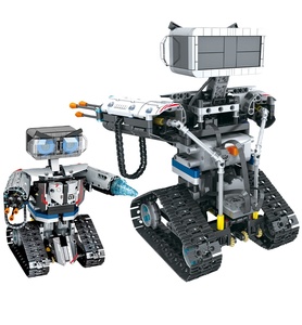 2024 Schlussverkauf selbstmontage technischer Stamm Roboter-Spielzeug APP Fernbedienung Bausteinprogrammierung DIY-Roboter für Bildung - Product Image 1