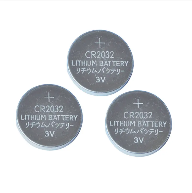 Lot de cellules boutons au lithium, 210mah, 3v, batteries cr2032, de bonne qualité, produit en europe et en chine