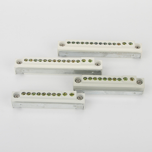 8-Way TCL nötr Terminal bloğu zemin Terminal bloğu pirinç terminali Bar PC konut hizalama delikleri - Product Image 5