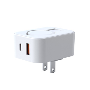 PowerEric 3 in 1 yeni tasarım abd İngiltere ab AU tak kablosuz & sertifika ile PD25W şarj takın - Product Image 2