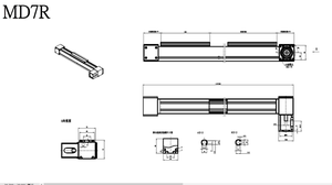 Tianjin Motorman CNC guía lineal Mesa deslizante mesas lineales manuales para la venta - Product Image 6