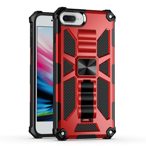 适用于iPhone 7加后盖的磁性内置支架装甲混合手机壳 - Product Image 1
