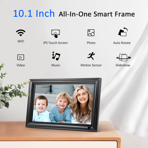 Precios al por mayor CALIENTE 10,1 pulgadas Personalizable pantalla táctil sensor de movimiento WIFI foto y vídeo marco digital ABS - Product Image 2