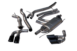 Racing OEM Exhaust System for PORSCHE Cayenne 3.0T Electronic <strong>Valve</strong> Controller Exhaust Pipe Carbon Fiber Dual Outlet <strong>Tips</strong> - Product Image 4