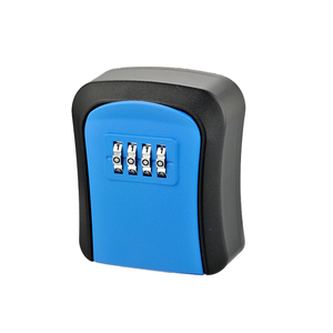 Polished Finish Plastic Wall Mounted Key <strong>Lock</strong> Box <strong>Car</strong> Key Safe Security Storage for Outdoor Password Unlock Key Box Safes - Product Image 2