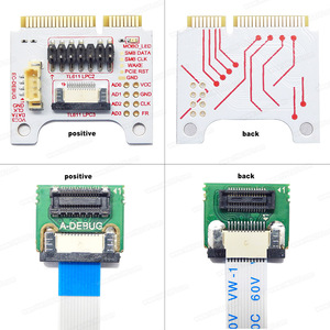 TL611-Pro Diagnosis <strong>Test</strong> Card + Mini PCIE + A-DEBUG Desktop Mainboard PCI-e PC LPC Notebook Debugging Tester Card - Product Image 3