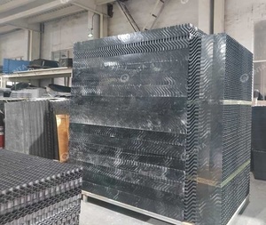 <span class=keywords><strong>TEP</strong></span> TEC 130 su ayırıcı damlacık Eliminator eleman DE-125 soğutma kulesi için 125mm 150mm hücresel sürüklenme Eliminator