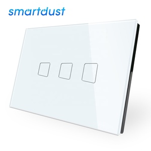 Smartdust US Glass Panel Alexa Google Home Tuya EWelink App Control Voice Remote Wall WIFI Touch Light Smart AU Dimmer <strong>Switch</strong> - Product Image 2