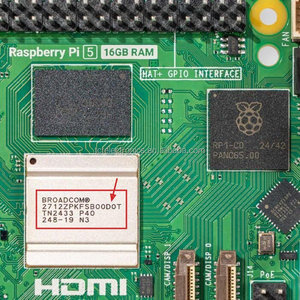 Offizielle neueste Raspberry Pi 5b 16GB Broadcom BCM2712 Quad-Core Arm Cortex A76 Prozessor Raspberry Pi 5 16GB auf Lager - Product Image 4
