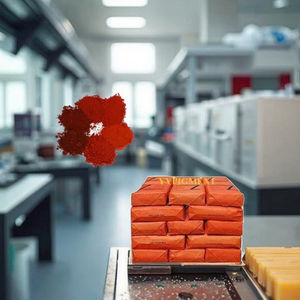 Pigmento di ossido di ferro rosso 130-ossido ferrico (Fe2O3) pigmento plastico inorganico per <span class=keywords><strong>Masterbatch</strong></span> e pigmento di colore in polvere di plastica - Product Image 1