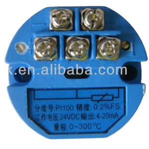Pt100 Converter 0-300C พร้อมเครื่องส่งสัญญาณอุณหภูมิ4-20mA - Product Image 3