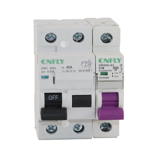 CNFLY MCB RCCB Series 240/415V 1POLE 16A 25A 32A 40A 50A 63A Power Electrical Distribution System Circuit Breaker - Product Image 2