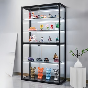 Nhà Máy Tùy Chỉnh Nhôm Khung Kính Bức Tượng Tủ Phòng Khách Hiển Thị Trường Hợp Tủ Cho Nhà Rượu Vang Phòng Ngủ - Product Image 6