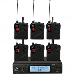 Clavax IEM-100 10 Bodypacks Không Dây Trong Tai Hệ Thống Màn Hình 2 Kênh Studio Loại Màn Hình Cho Sân Khấu Nhà Thờ Ban Nhạc Nhạc Nhạc Công Trường - Product Image 4
