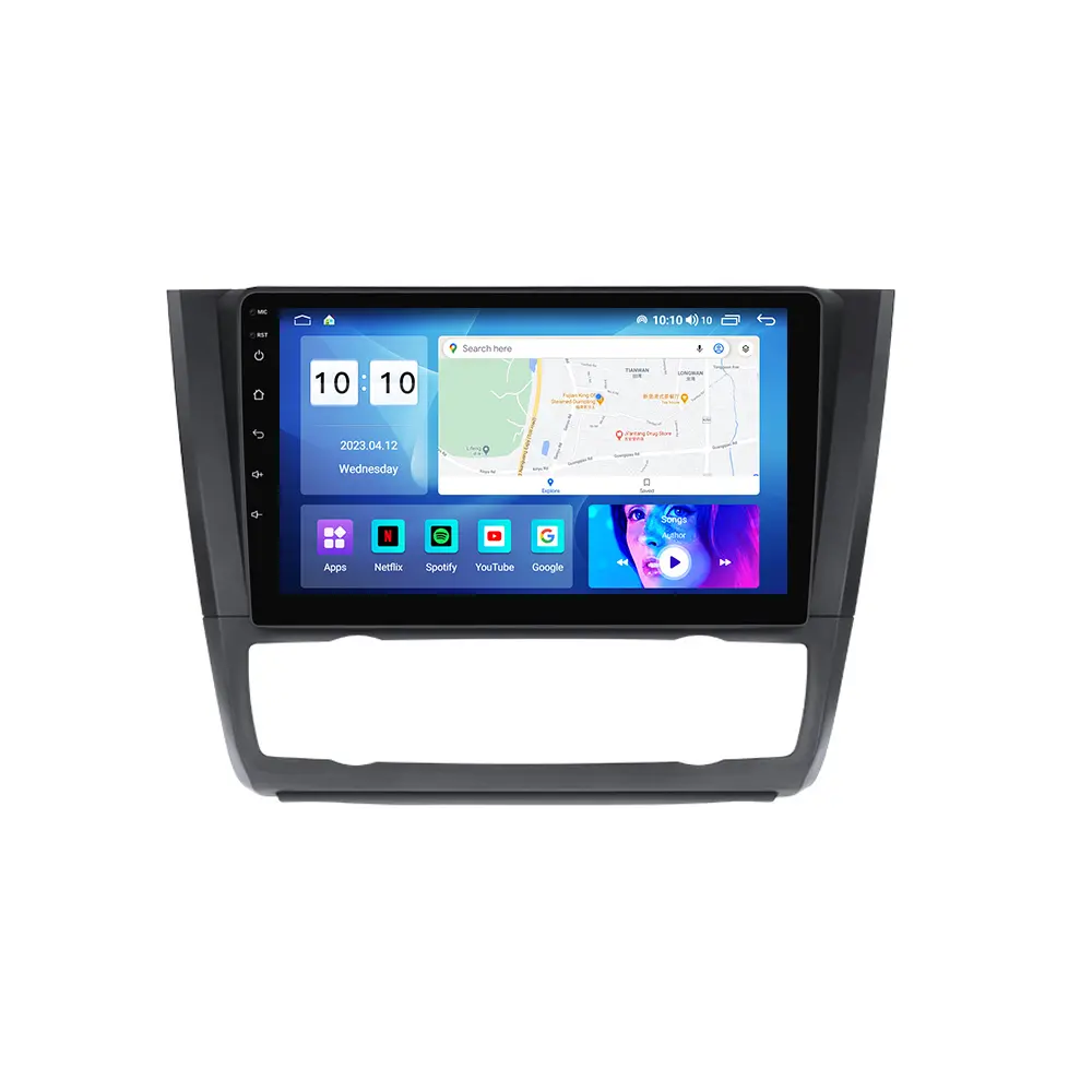 Radio con GPS para coche, reproductor Multimedia con Android, MEKEDE-M, 8 núcleos, DVD, WIFI, estéreo, E87 para BMW, serie 1, E88, E82, E81