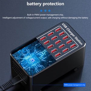 150W High-<strong>Power</strong> Fast Charging 15-Port <strong>USB</strong> Interface Charger 1A2A Multi-Port <strong>USB</strong> <strong>Power</strong> Charger 100W <strong>Output</strong> <strong>Power</strong> - Product Image 3