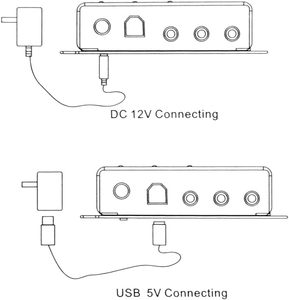 1つのレシーバーと8つのエミッターを備えたリモートコントロールIRリピーターエクステンダーIRエクステンダー赤外線リモートコントロールエクステンダーキット - Product Image 6