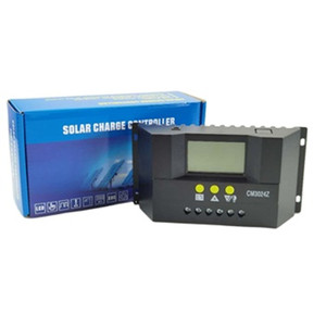 Connettore del regolatore di carica solare PWM 12V 24V 20A 30A PWM a due porte USB con Display LCD - Product Image 6