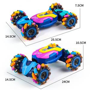 2.4G 4WD LED-Leuchten Drift & Transform Twist RC Stunt Auto, Fernbedienung spray, Programmierung Kletter funktion - Product Image 2