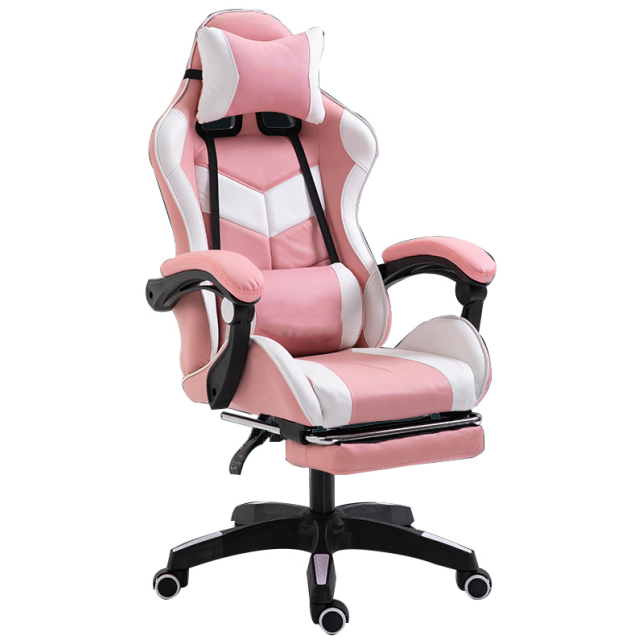 Silla de juego rosa