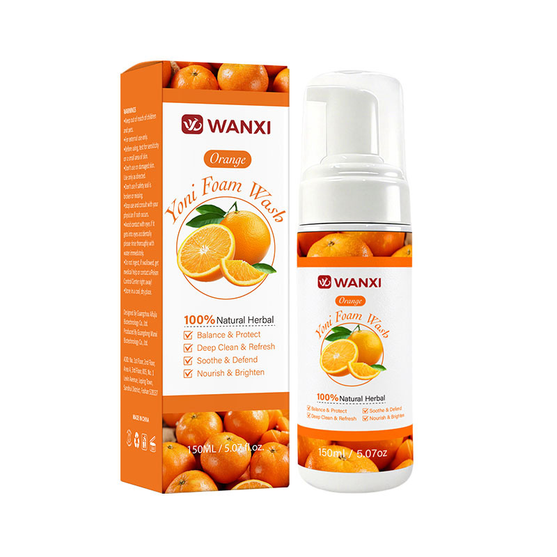 Orange Yoni Wash Foam