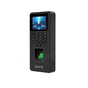 TCP/IP 125Khz RFID Controller di accesso per impronte digitali riconoscimento della carta d'identità visione notturna Reset tempo presenza ufficio porta elettrica - Product Image 3