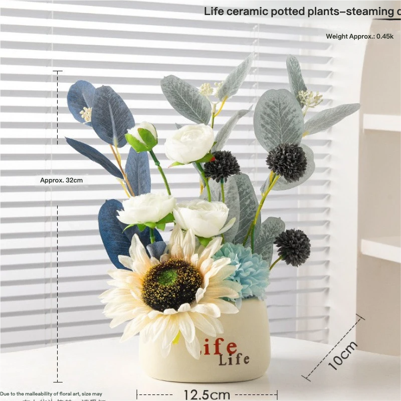 Thriving Potted Plant