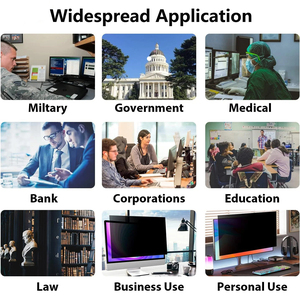 Hot Bán Vô Hình Màu Đen Lá Chắn Riêng Tư Bảo Vệ Màn Hình Chống Lóa Phim Cho 22 Inch 16 & 9 Màn Hình Rộng Bảo Vệ Riêng Tư - Product Image 5