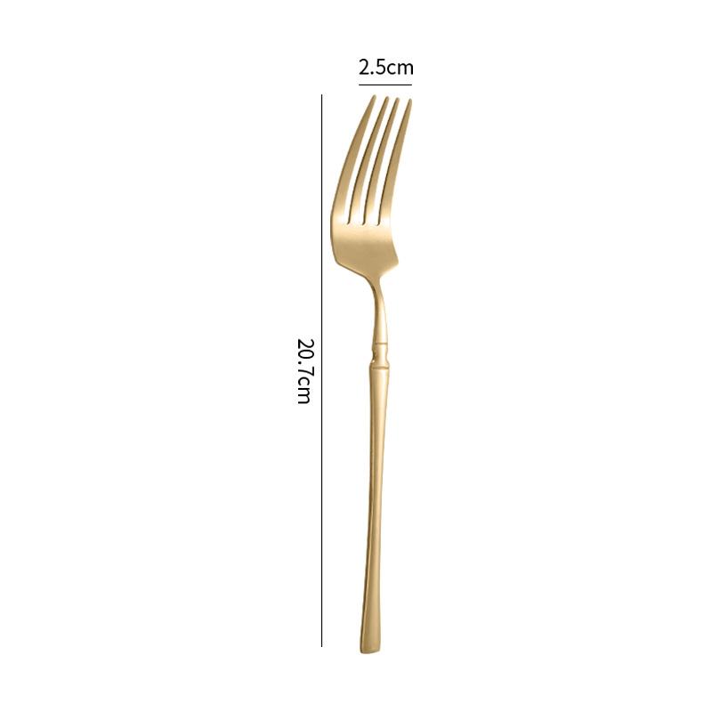 Fourchette dorée
