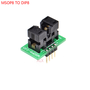 Adaptador de programador MSOP8 a DIP8, convertidor de MSOP A DIP, chip de prueba IC para paso de 0,65 MM - Product Image 1
