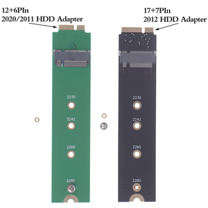 M2ตัวเชื่อมต่ออะแดปเตอร์ SSD,M.2 NGFF SATA SSD Adapter Raiser Riser Card สำหรับ Apple 2010 2011 2012 - Product Image 2