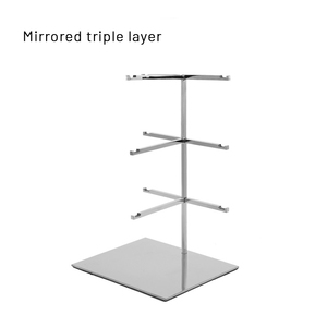 Kainice Bán Buôn 5 Cặp Giá Đỡ Kim Loại Tùy Chỉnh Giá Trưng Bày Kính Mát Nhiều Lớp Kính Mắt Vàng - Product Image 6