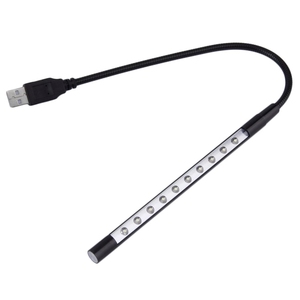 Мини-портативная Гибкая 10-светодиодная лампа для чтения - Product Image 3
