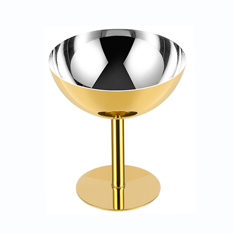 Or à l'extérieur + Argent à l'intérieur