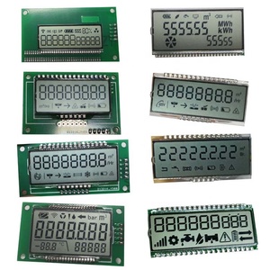 Benutzer definierter 14 16 Segment reflektieren der LCD-Touchscreen für die Wasserzähler-Wasserzähler anzeige