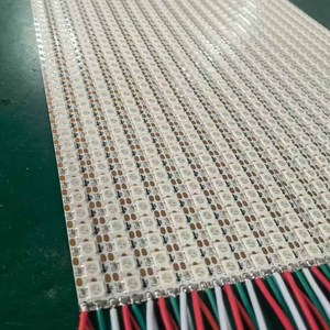 WS2812B Светодиодная лента 5 в SMD5050 144 светодиодов/м гибкая 30 пикселей 2812B WS2812 модифицируемая RGB лента освещения 2812 WS2812B Светодиодная лента - Product Image 4