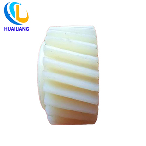 定制加工良好的耐化学腐蚀塑料PA6/MC尼龙塑料斜齿轮 - Product Image 1
