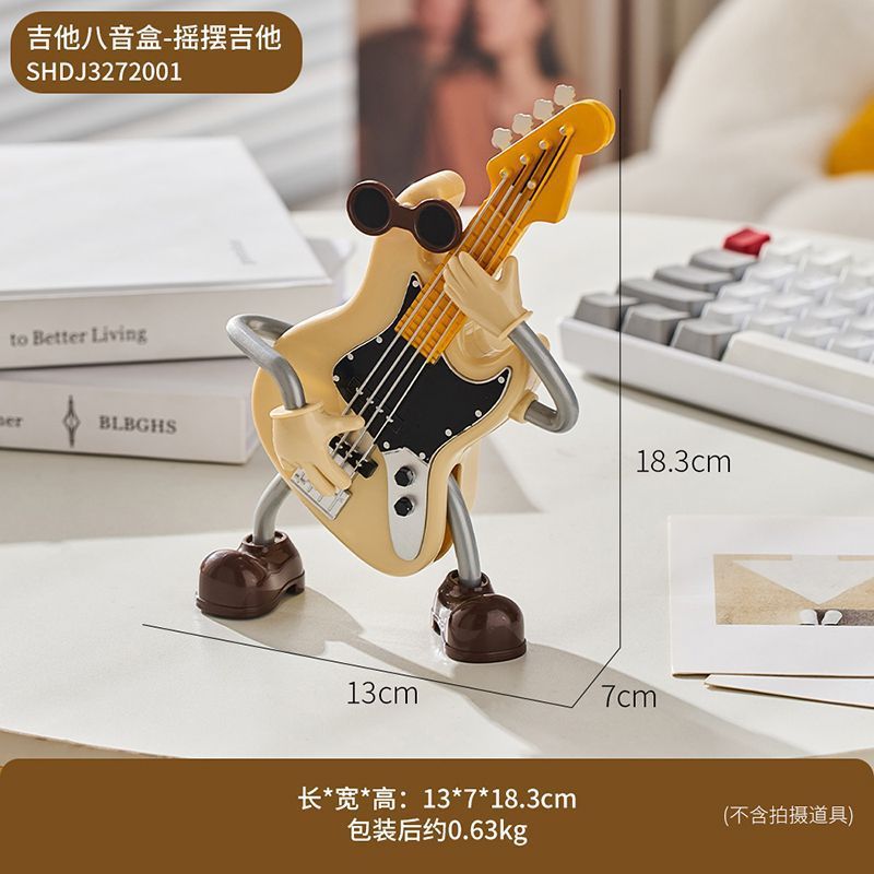 Caja de música de guitarra - Guitarra Swing