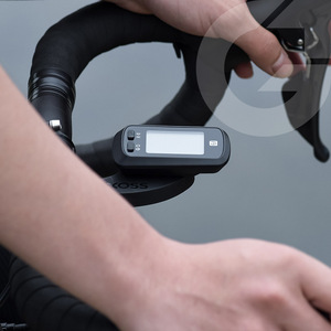 大画面ワイヤレス防雨サイクリングスピードメーター自転車自転車コンピューターグリーン防水 - Product Image 6