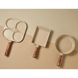 Woove đá gốm Series (PAN) cao cấp Die Cast nhôm không dính Fry Pan và chảo với lớp phủ gốm cho cảm ứng sưởi ấm - Product Image 5