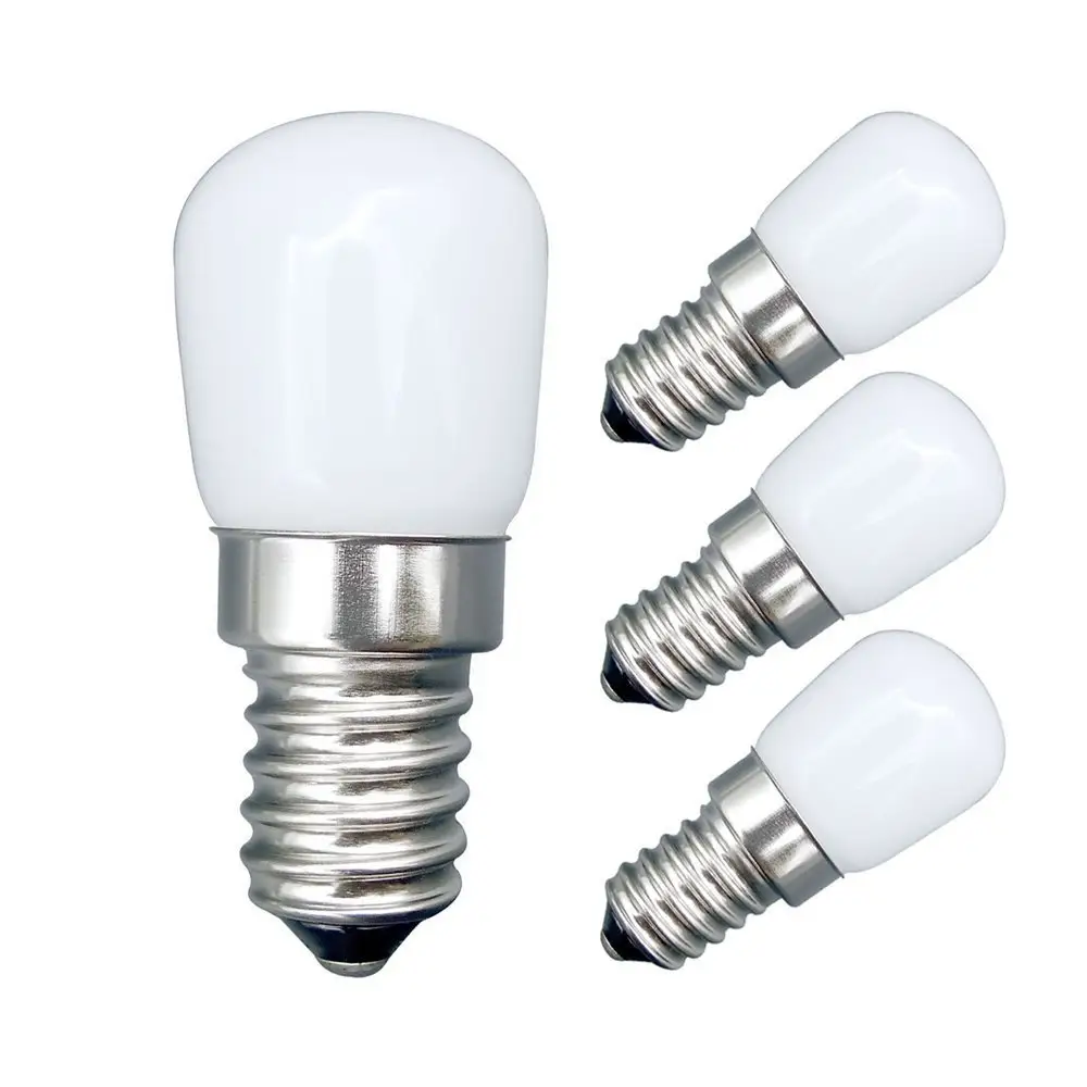 Bombilla LED E14 con tornillo, luz Mini E12 Para refrigerador, luz nocturna de 2W, nueva