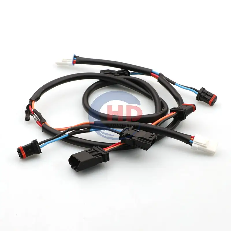 Waterproof Plastic Racing Cable Wiring Socket Pigtail Harness Car Electrical Automotive Auto Customized Wire Connectors