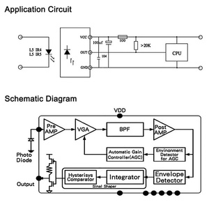 Universal IR Infrared Receiver Sensor Module 1838 TL1838 <strong>VS1838B</strong> 38Khz Wholesale - Product Image 5