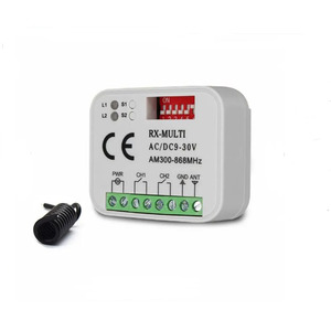 รีโมตควบคุมระยะไกล280-868MHz RX รีโมทประตูโรงรถเครื่องส่งสัญญาณ1ช่อง - Product Image 2