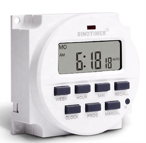 TM618N con relè elencati all'interno e tempo di conto alla rovescia funzione di controllo del tempo 12V 24V 110V 220V 7 giorni programmabile Timer Switch - Product Image 2